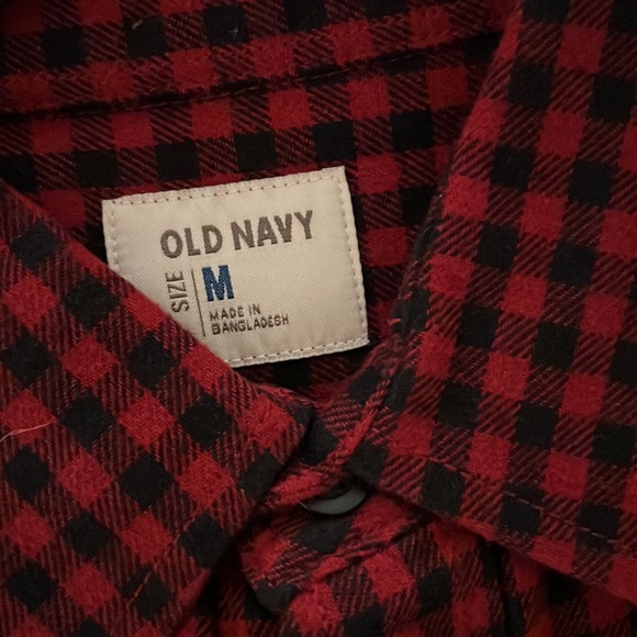 Red and Black Flannel Shirt - Picture 3 of 3
